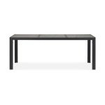 Lisomme Ivar tuintafel zwart - 195 x 90 cm