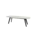 Montana Tafelframe Antracite Met Montana Tafelblad Ceramic Terrazzo 240 x 103 cm - 4so