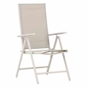 Nohr Verstelbare Tuinstoel Erikka Textileen - Beige