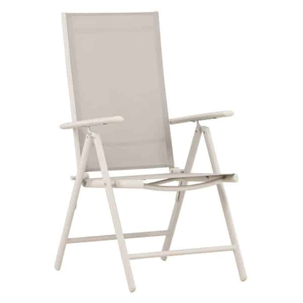 Nohr Verstelbare Tuinstoel Erikka Textileen - Beige