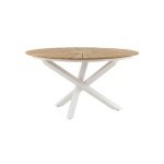 Rebellenclub Tonga Tuintafel - ø140cm - Wit