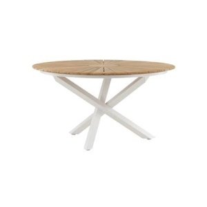 Rebellenclub Tonga Tuintafel - ø140cm - Wit