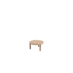 Sem salontafel brushed teak 60 cm dia. H32 cm 4SO - 4so