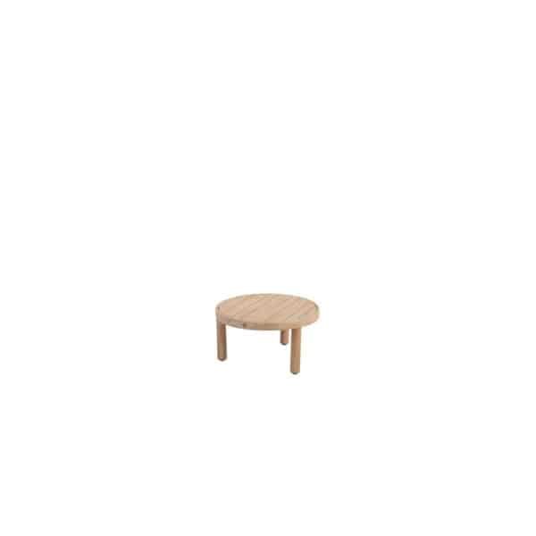 Sem salontafel brushed teak 60 cm dia. H32 cm 4SO - 4so