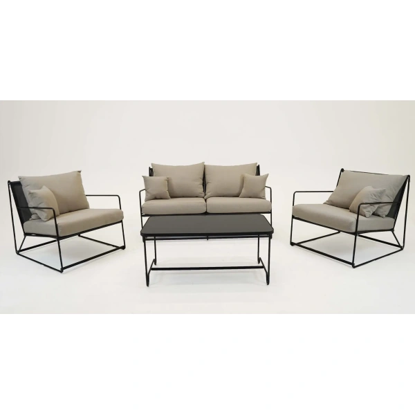 Siena Loungeset Vallera 4-delig NOUS Garden Vita