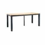 Suns Monte Vari Dining Tafel Matt Royal Grey Met Teak Top 240 x 100 cm - Suns