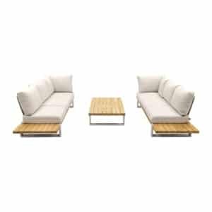 Suns Nardo Ibiza loungeset - Camel Sand/Natural weave