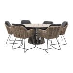 Taste Belmond naturel/GI Trinxa ronde tuinset - 148 cm.