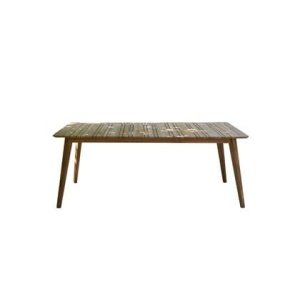 Tikamoon - Tuintafel van gerecycled teakhout 200 Katrine