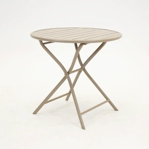 Tuintafel globe Ø80cm zand