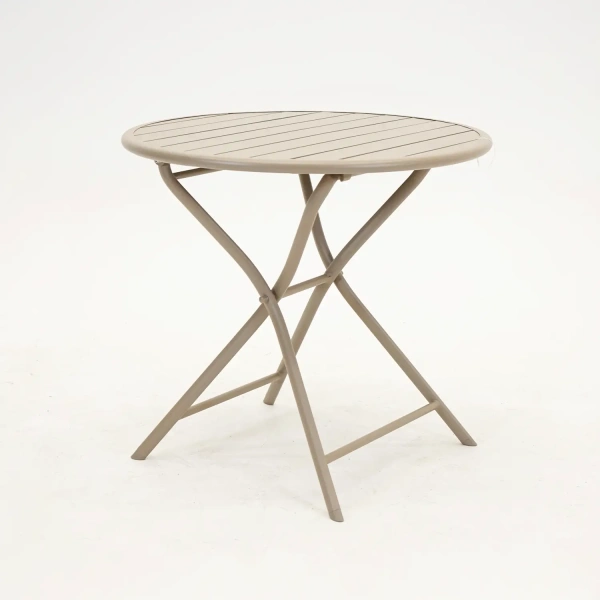 Tuintafel globe Ø80cm zand