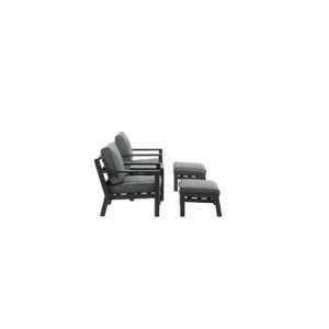 Venture Home Barcelona Loungeset - Zwart