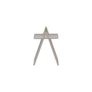 Venture Home Clarin Bijzettafel 59 x 42,5 x 42,5 - Beige