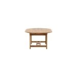Venture Home Kenya Ovale eettafel 75 x 180 x 120 - Natuur