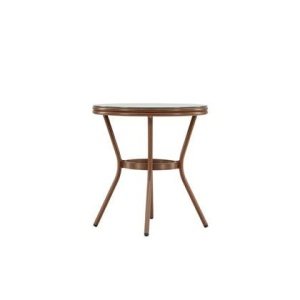 Venture Home Loures Cafétafel ⌀70 - Bruin
