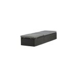 Venture Home Quad Zonnebed 37,5 x 198 x 60,5 - Zwart
