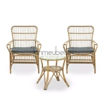 Vita Lester loungeset nature met hoge tafel