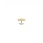 Volta teak salontafel centrale poot latte 60 cm. Ø (H 35)