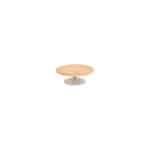 Volta teak salontafel centrale poot latte 80 cm dia. H30 cm 4SO - 4so