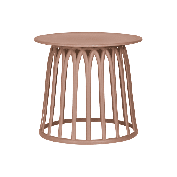 WOOOD Bijzettafel Boy 50cm - Zalmroze - Rond