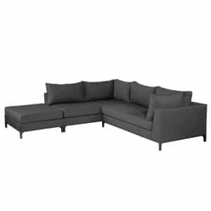 WOOOD Loungeset Sicilië Links - Donkergrijs