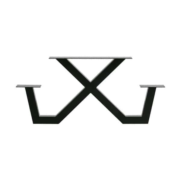 WOOOD Outdoor Tafelpoot Tablo - Zwart