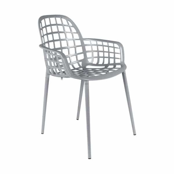 Zuiver Albert Kuip tuinstoel light grey