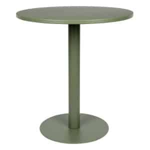 Zuiver Ronde Tuintafel 'Metsu' Staal, 70cm, kleur Groen
