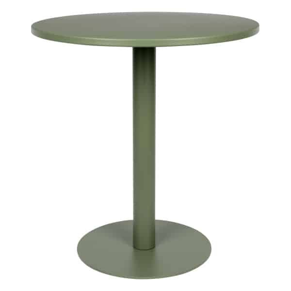 Zuiver Ronde Tuintafel 'Metsu' Staal, 70cm, kleur Groen