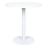 Zuiver Ronde Tuintafel 'Metsu' Staal, 70cm, kleur Wit