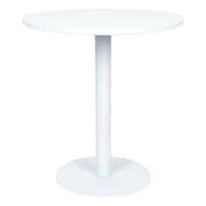 Zuiver Ronde Tuintafel 'Metsu' Staal, 70cm, kleur Wit