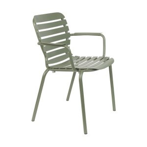 Zuiver Vondel tuinstoel met armleuning green