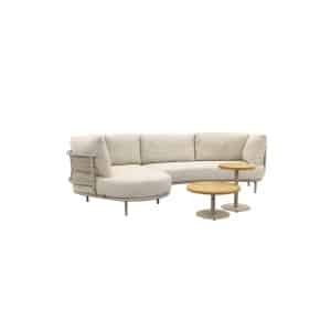 4 Seasons Sardinia/Volta (3-delig) loungeset - Latte