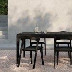 Bok Outdoor Eettafel - Teak Zwart