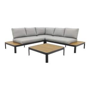 Bonita platform loungeset aluminium - Antraciet OP=OP