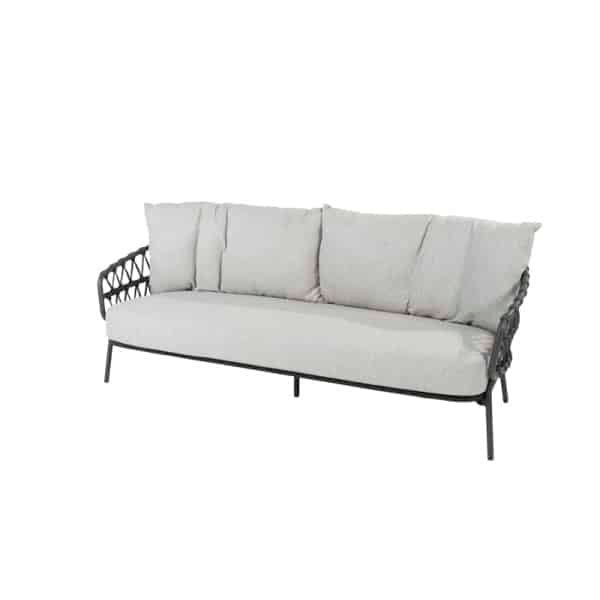 Calpi Living 3-Zitsbank Antracite - 4so