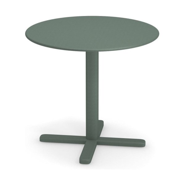 EMU Darwin tuintafel Ø80 cm inklapbaar dark green