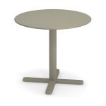 EMU Darwin tuintafel Ø80 cm inklapbaar grey green