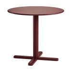 EMU Darwin tuintafel Ø80 cm inklapbaar intense red