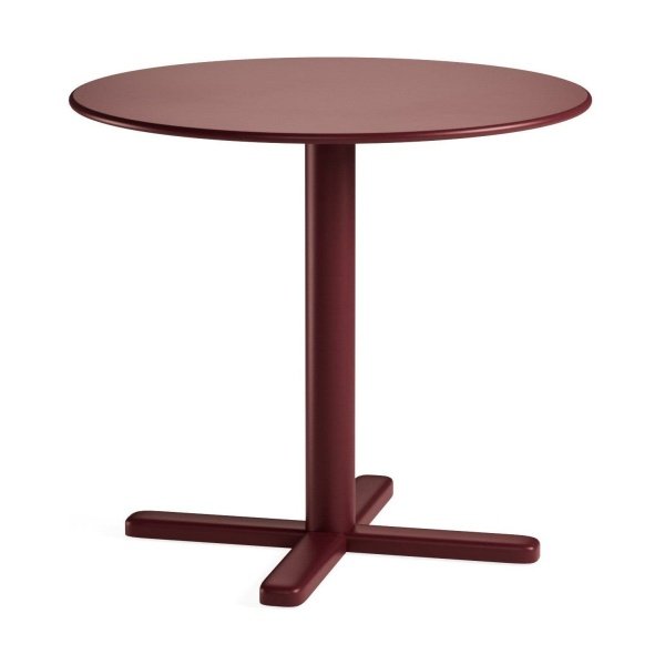 EMU Darwin tuintafel Ø80 cm inklapbaar intense red