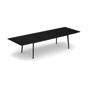 EMU Plus4 tuintafel uitschuifbaar 220/330x110 cm black