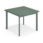 EMU Star tuintafel 90x90 cm dark green