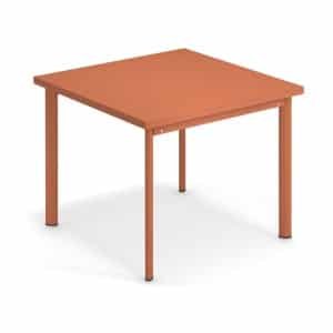 EMU Star tuintafel 90x90 cm maple red