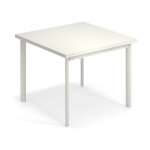 EMU Star tuintafel 90x90 cm matt white