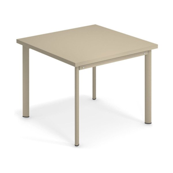 EMU Star tuintafel 90x90 cm taupe