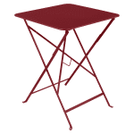 Fermob Bistro tuintafel 57 x 57 cm Chili