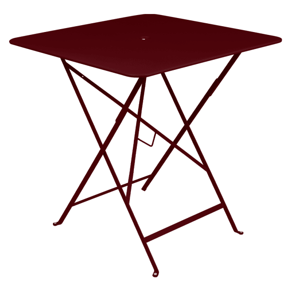 Fermob Bistro tuintafel 71 x 71 cm Black cherry