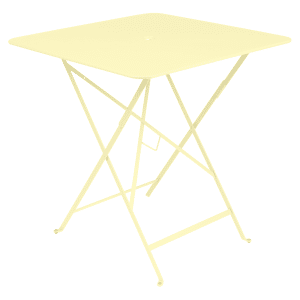 Fermob Bistro tuintafel 71 x 71 cm Frosted lemon