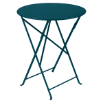 Fermob Bistro tuintafel Ø 60 cm Acapulco blue