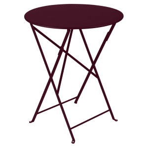 Fermob Bistro tuintafel Ø 60 cm Black cherry